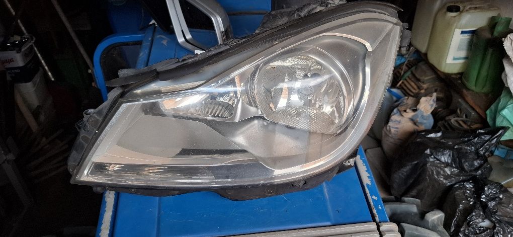 Mercedes w204 фарове и дясно огледало комплект