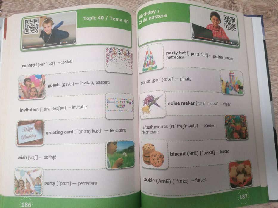 Dicționar englez - român nivel A1