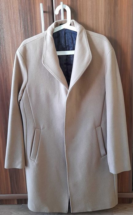 Мъжко Зимно вълнено палто на реномиран корейски бранд