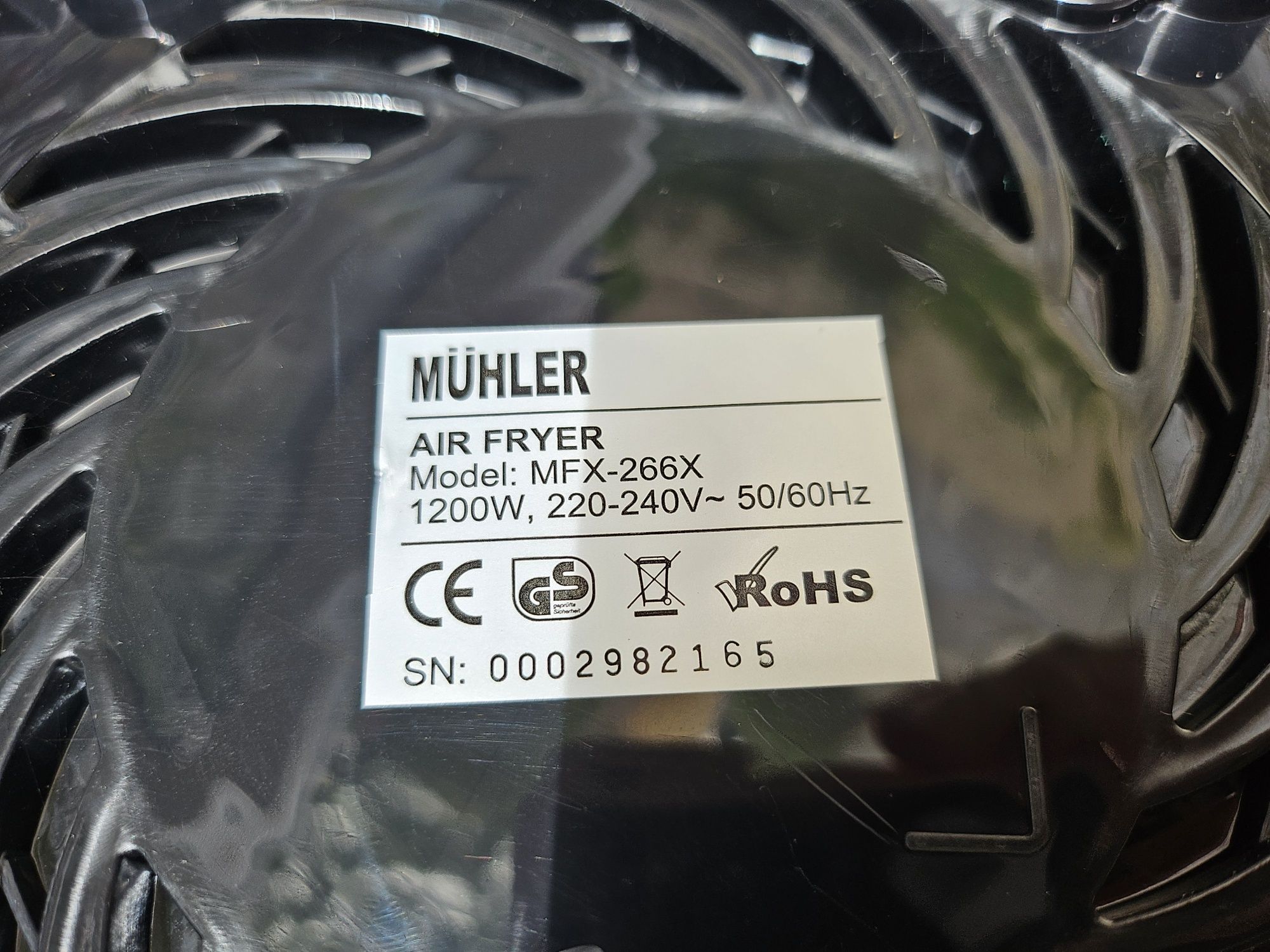 Еър фрайер Muhler MFX266X