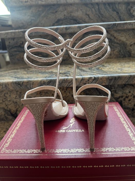 Сандалети на висок ток Rene Caovilia