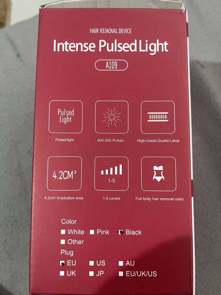 Vand Epilator IPL