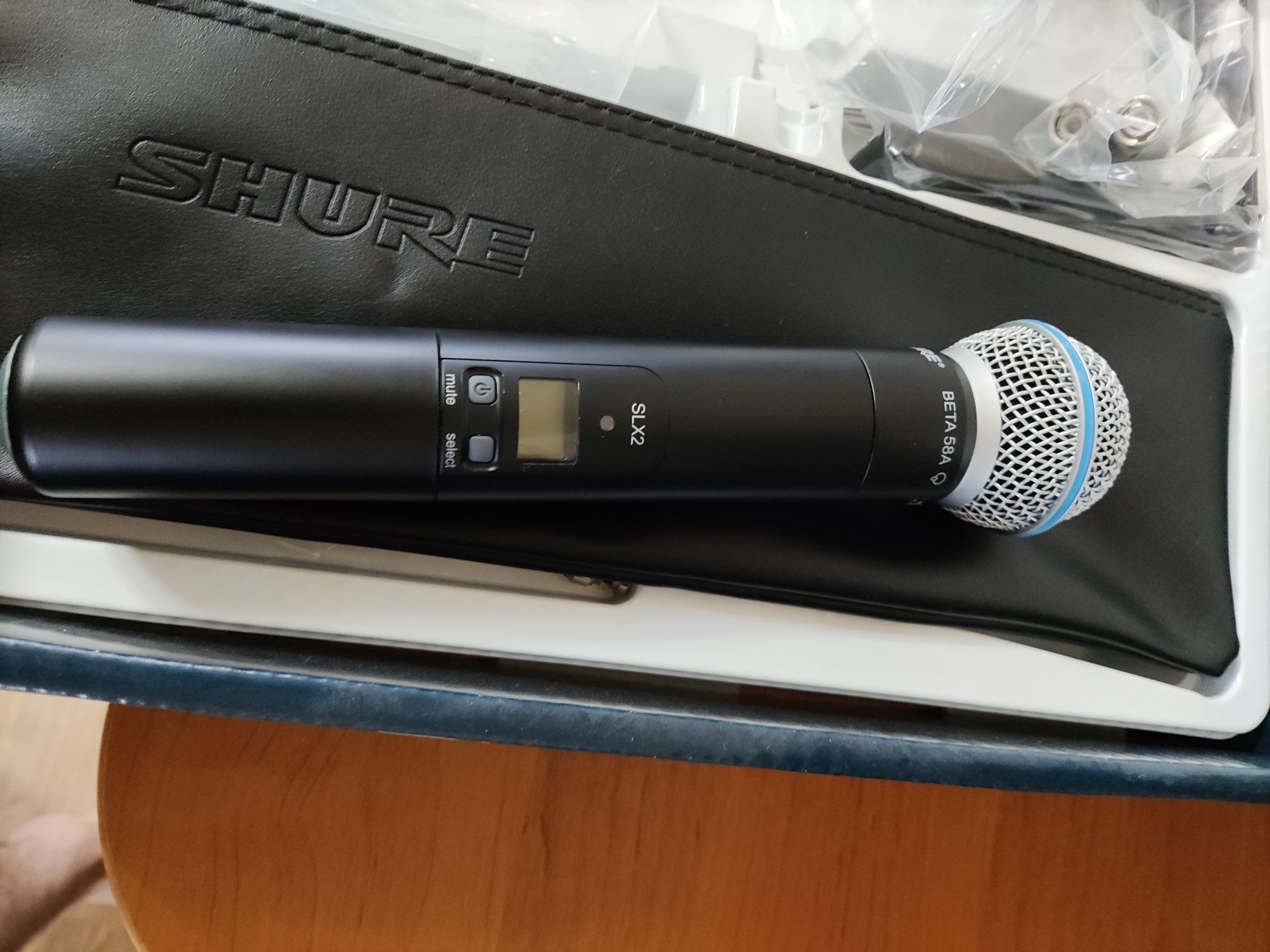 Микрофоны Shure slx4 beta58