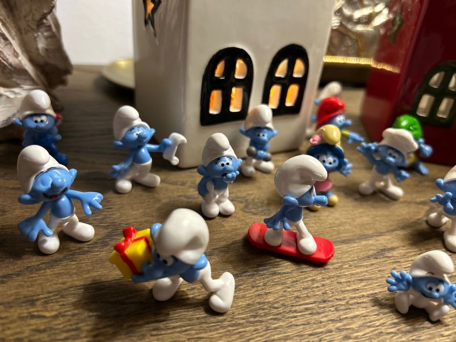Ștrumfi originali Kaufland- colecția completă!