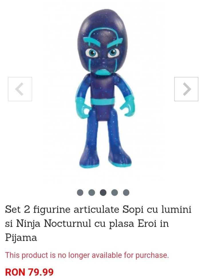 Figurina Ninja Nocturnul Eroii in Pijama