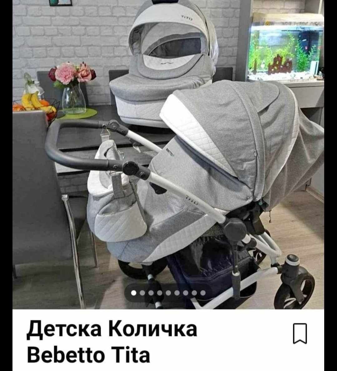 Детска количка Bebetto Tito 3 в 1