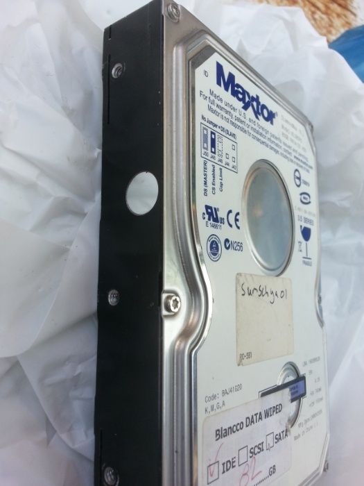 hard drive diamond maxtor pata 80 gb