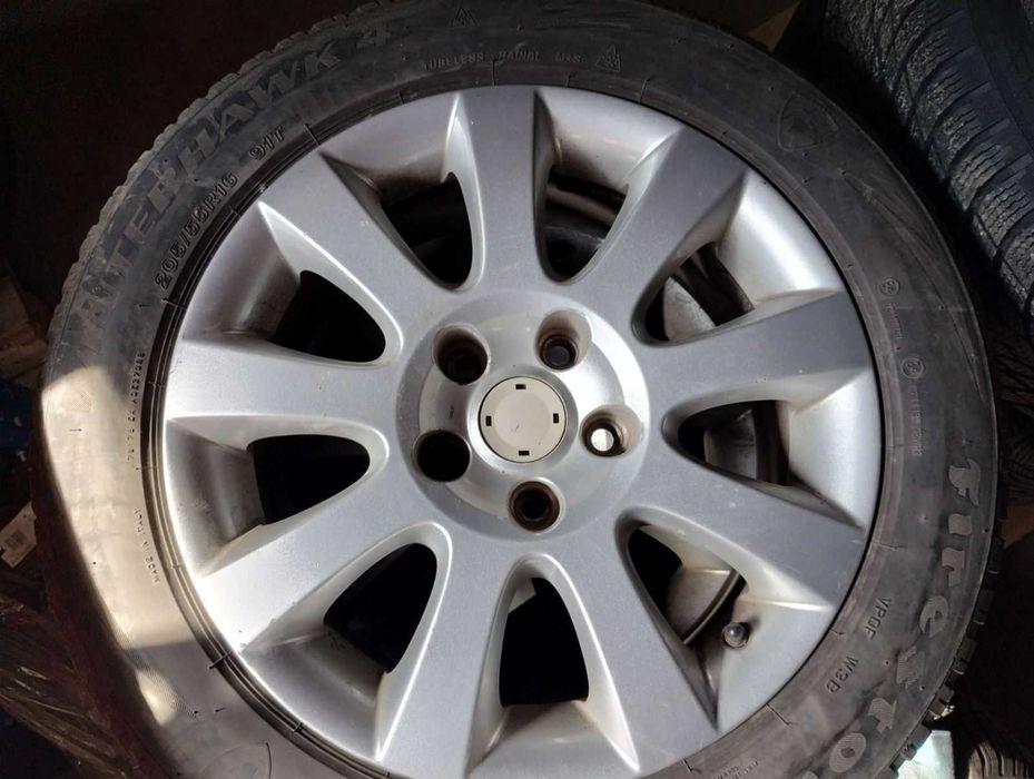 Алуминиеви джанти RONAL за VW, Skoda, AUDI,  + Зимни Гуми 205/55/16