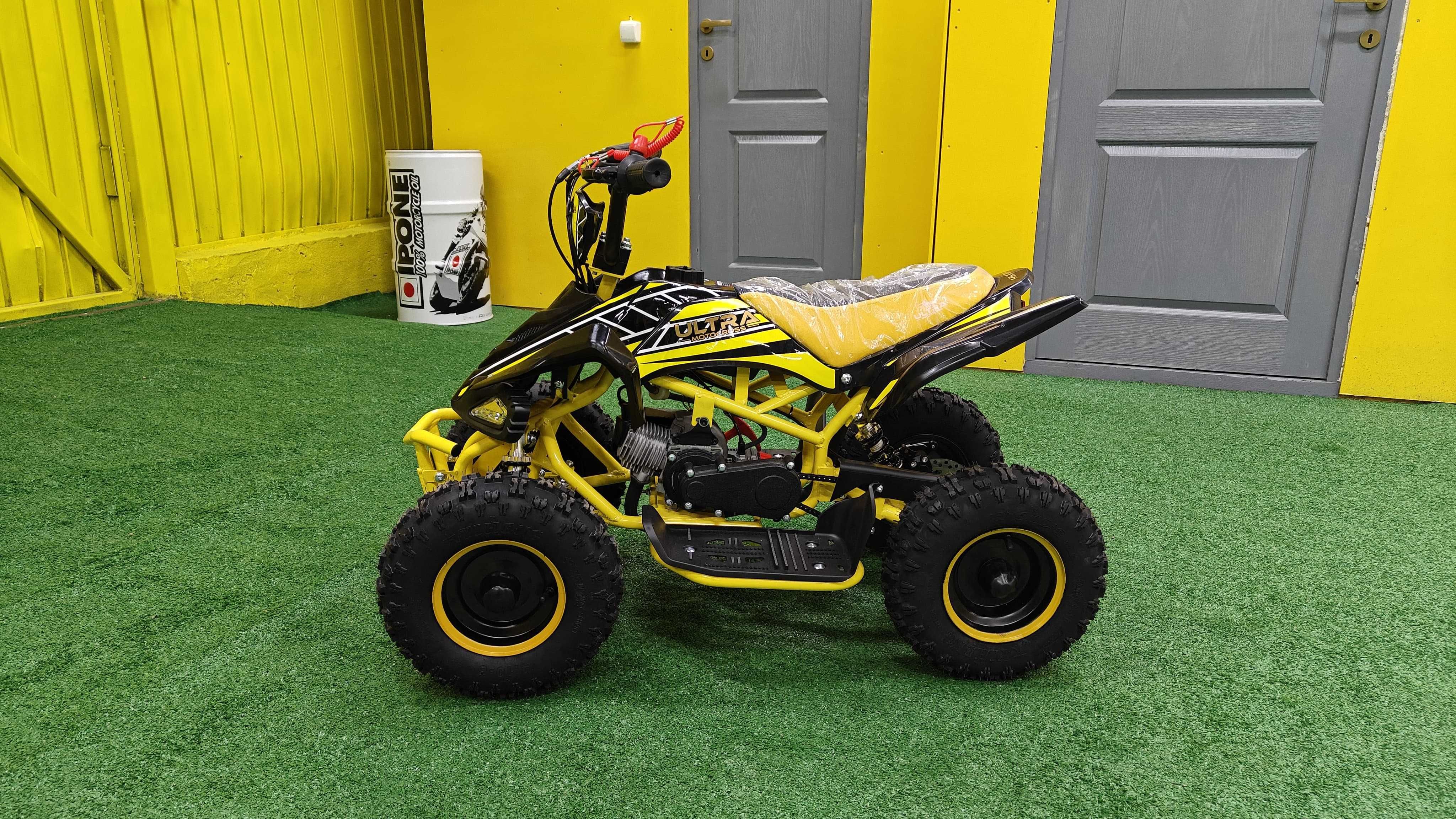 ATV copii 49cc 2T Ultra Raptor demaror automat, cu garanție!
