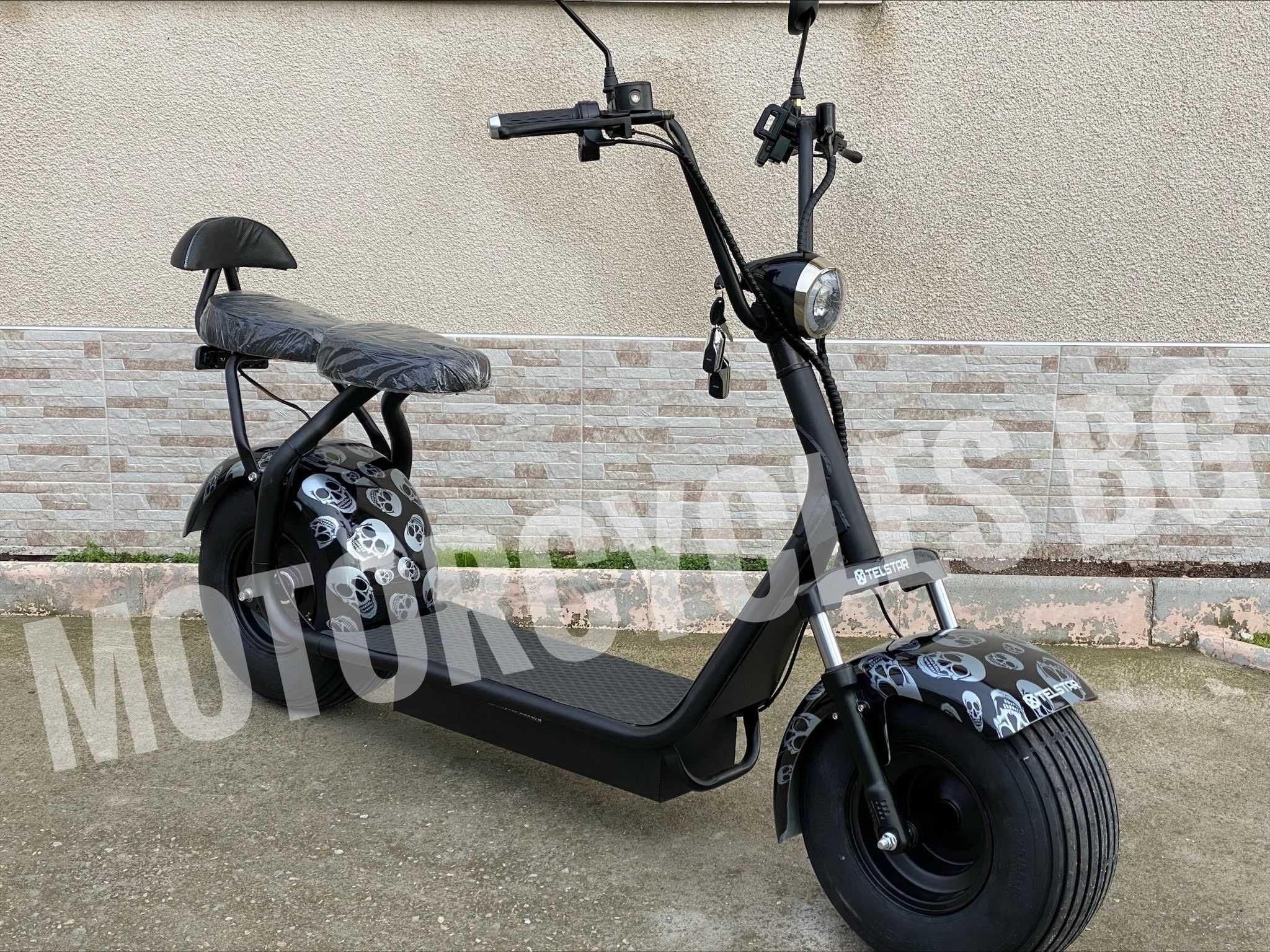 НОВО ! ! ! Скутер BIG CITY HARLEY X2 1500W LED ... 2023г.