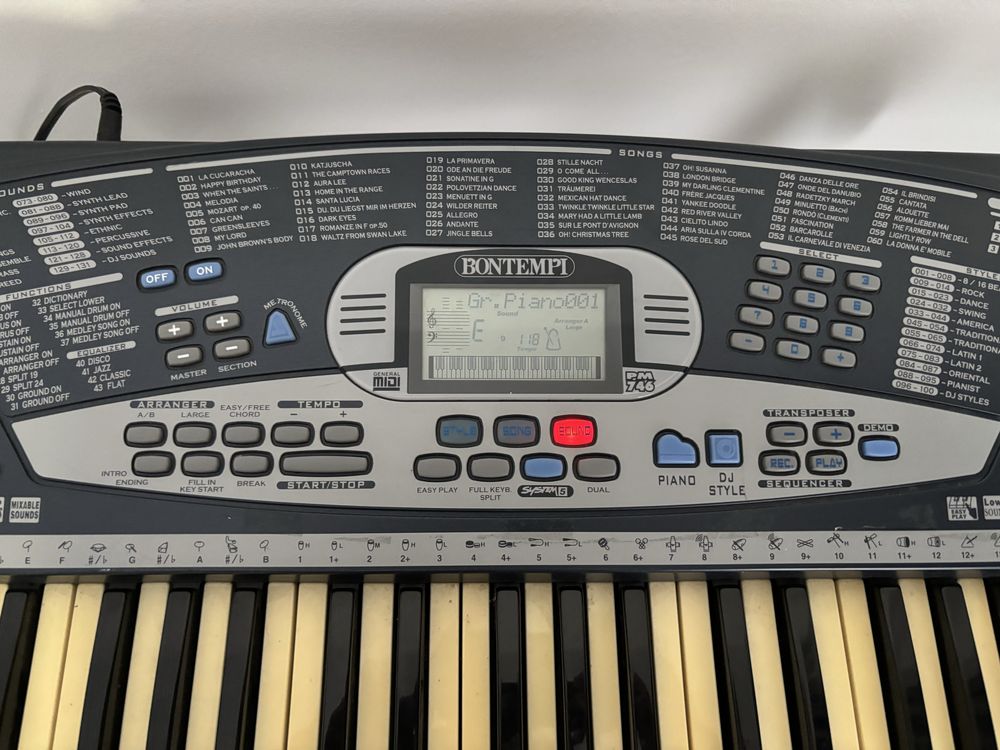 Orga clapa sintetizator pianina Bontempi nu yamaha casio roland