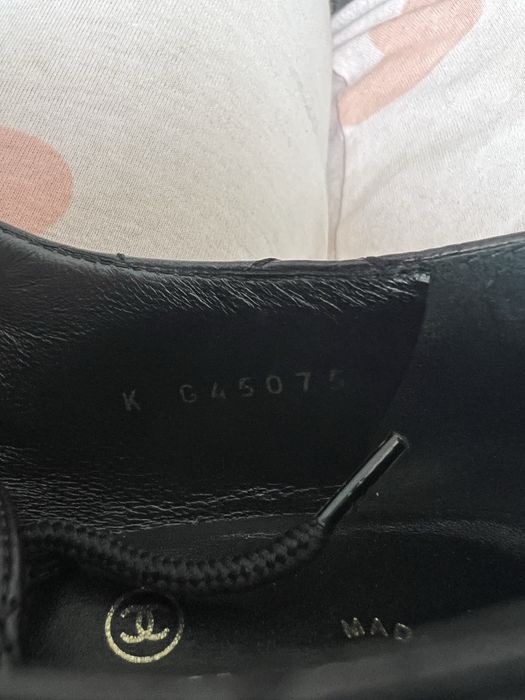 Mocasini chanel piele