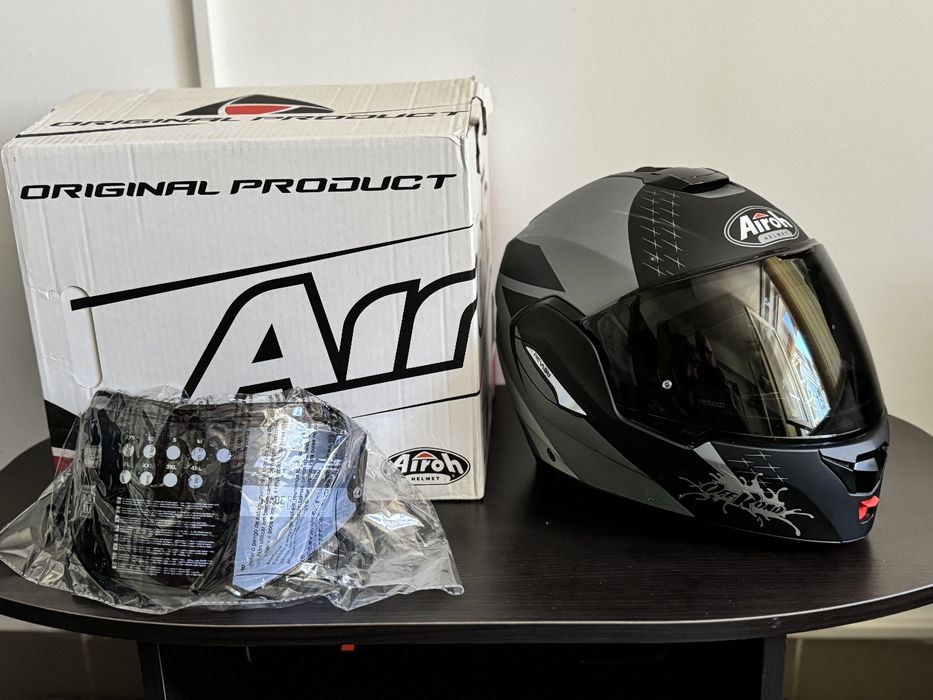 Casca Airoh Rev 19 Leaden