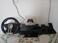 Xbox one +volan+pedale