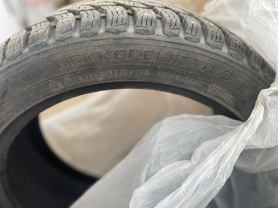 продам зимнюю резину nokian hakkapeliitta 9