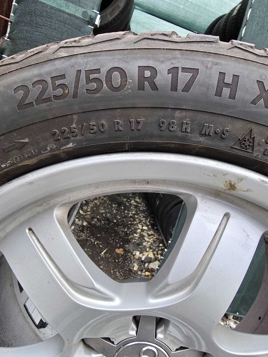 Jante Audi A5 Anvelope Iarna Continental Winter Contact 225 50 17 M+S