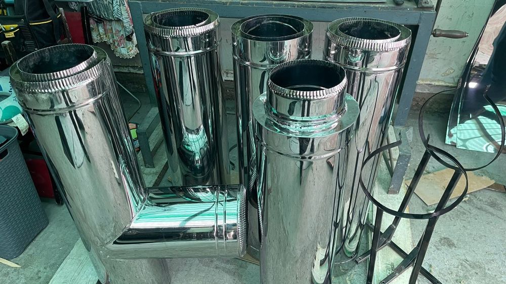 Horn de centrală pe lemne soba burlane coș de fum