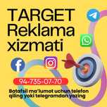 Profissional Target reklama xizmati