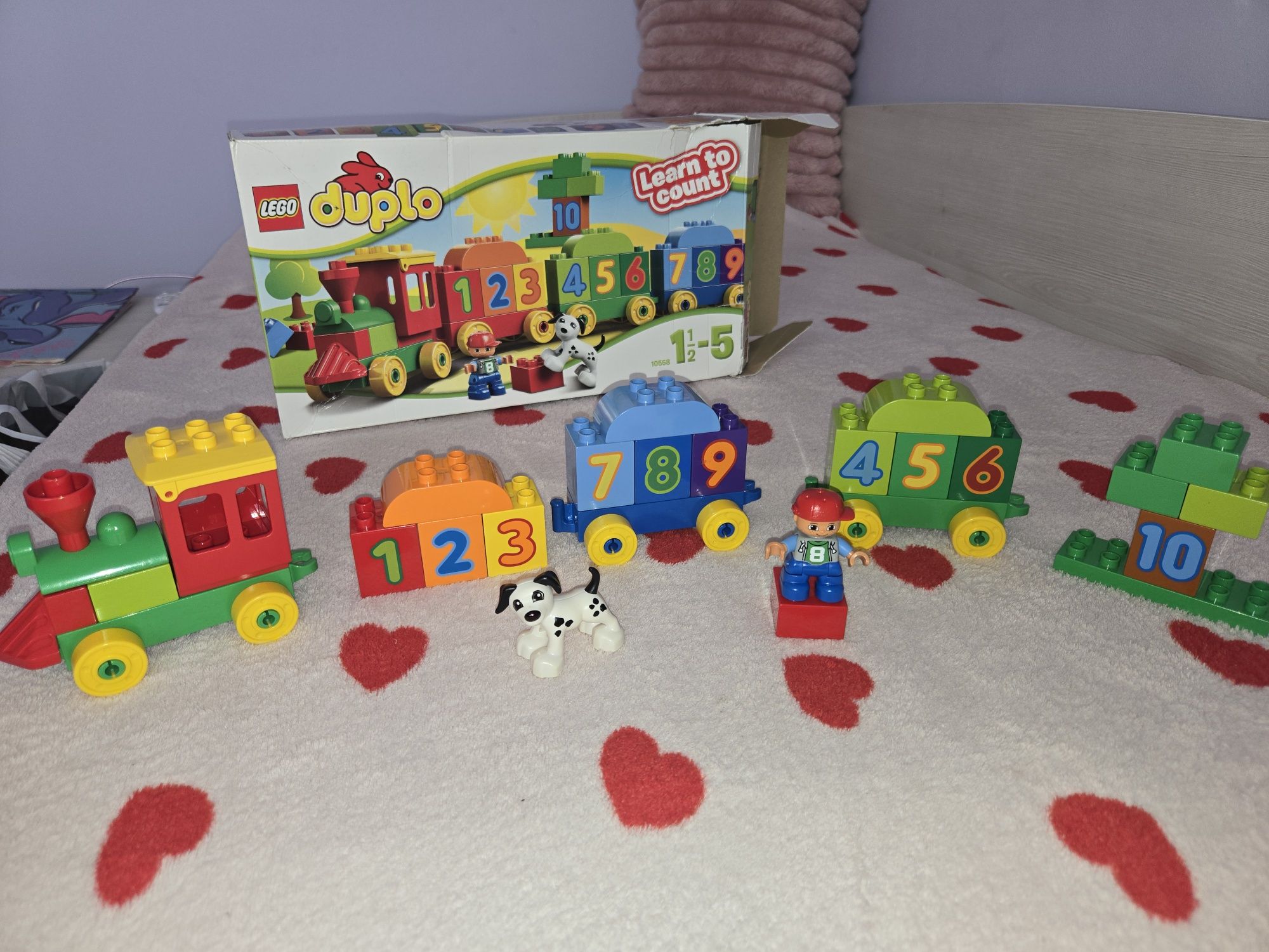 LEGO Duplo Влакче с цифри 10558