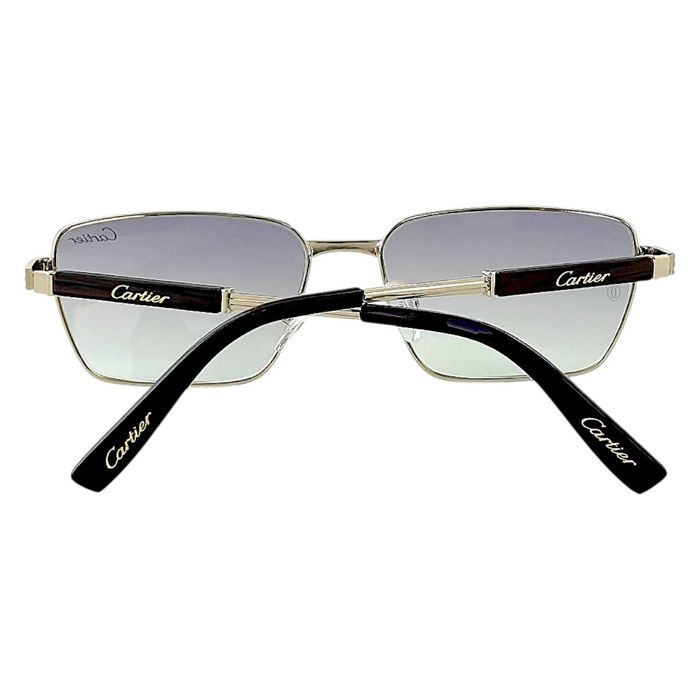 Cartier ARC – ретро мъжки слънчеви очила 2026 с извита форма и UV400