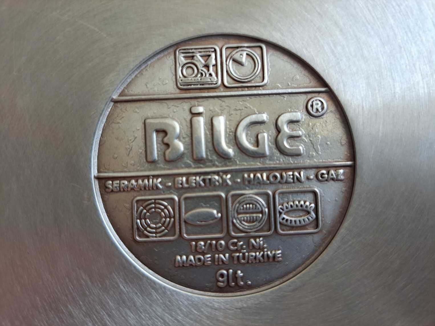 продавам 9-литрова тенджера под налягане, марка BILGE
