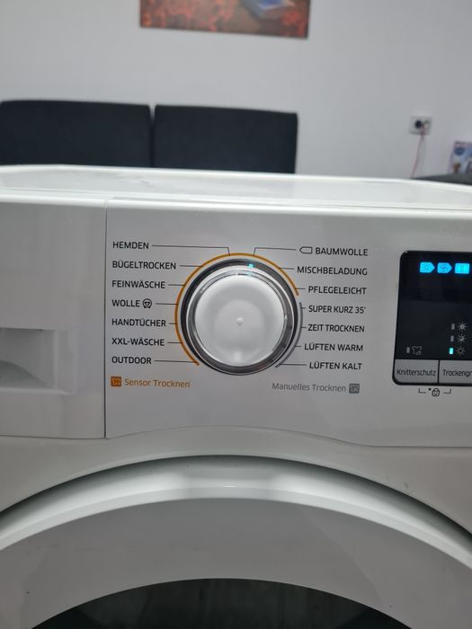 Uscător de rufe marca SAMSUNG,adus din Germania,în stare impecabilă