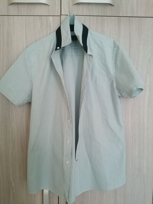 Мъжка риза с къс ръкав H&M - L