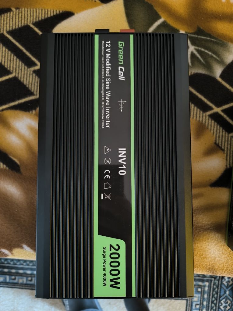 Инвертор Green Cell 2000w