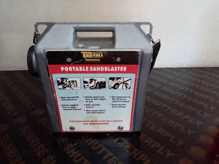 Малка пясокоструя пълен комплект