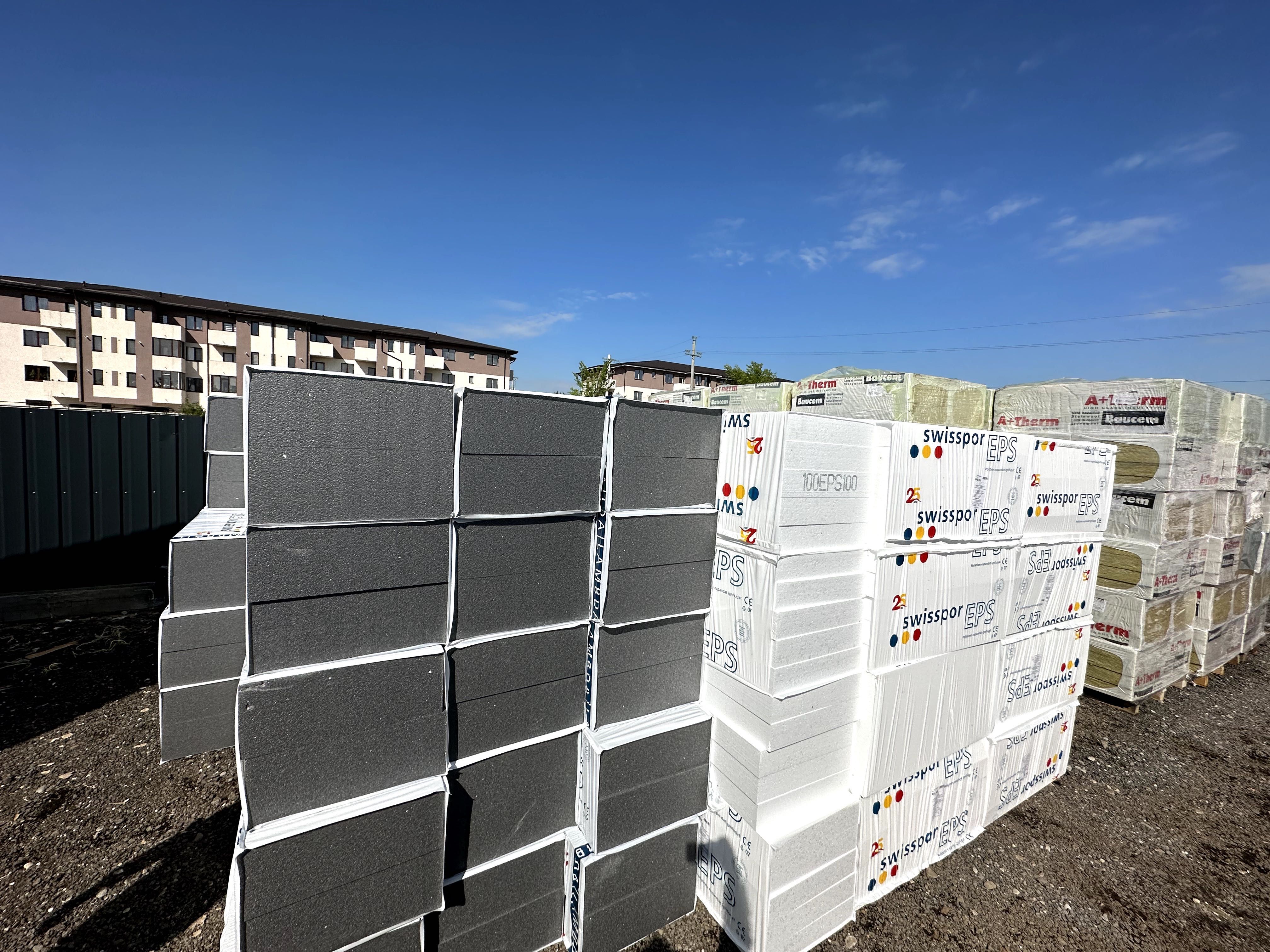 Polistiren expandat, grafitat eps50,80,100 - Super pret! Livrare!