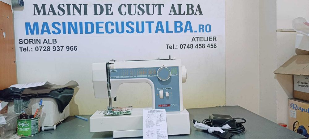 Masina de cusut electrica Necchi 559