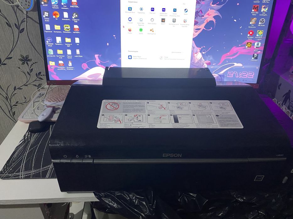 Принтер epson l800