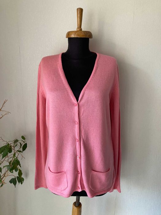 Vogue Cashmere Silk кашмир и коприна жилетка кашмирен пуловер S / M