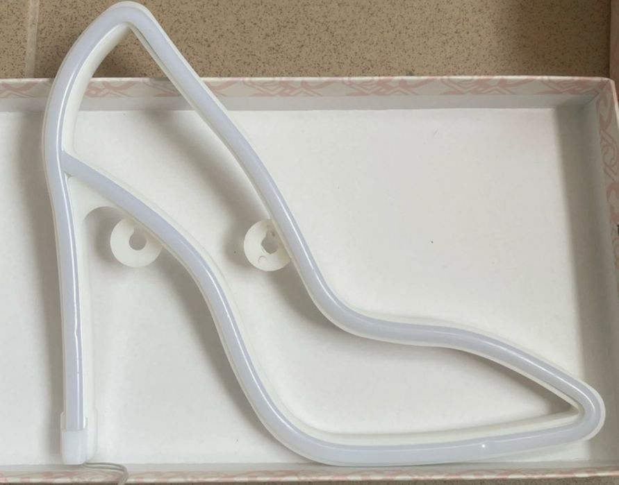 Lampă LED pantof, lumină roșie