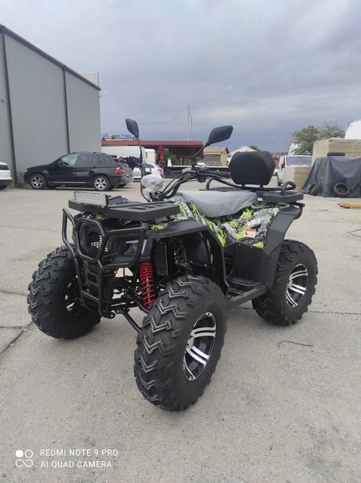 бензиново ATV 250cc с водно охлаждане, подсилено шаси и ръчни скорости