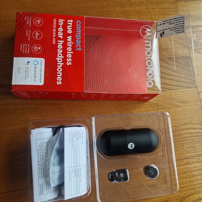 Casti  Motorola True Wireless VerveBuds 400 Compact ,Microfon Nou