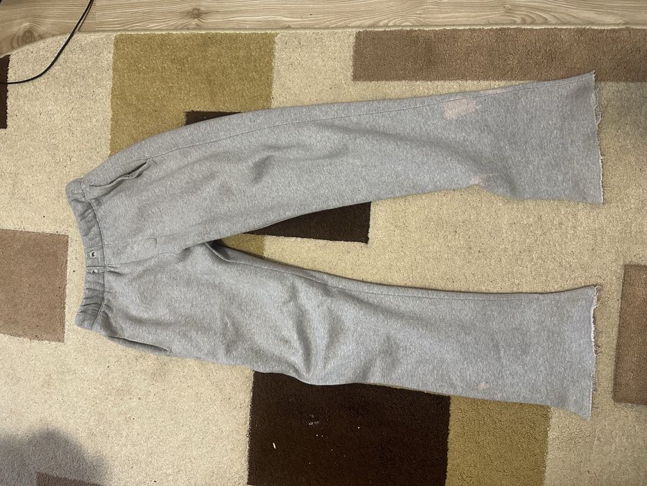 pantaloni trening flared bershka custom