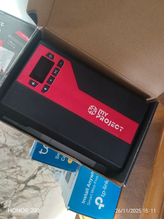 Starter My Project cu compresor 12000 Mah pornire pana la 3.5 l