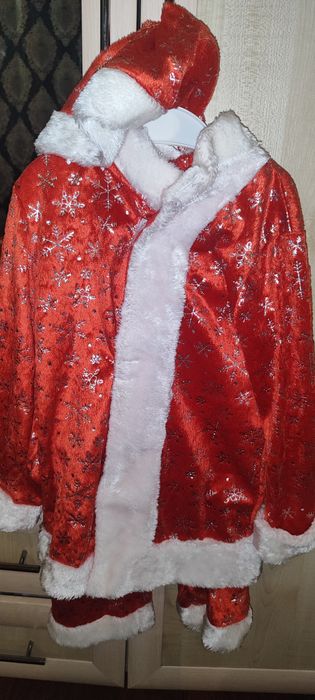 Костюм деда мороза или Санта Клаус на мальчика на новый год