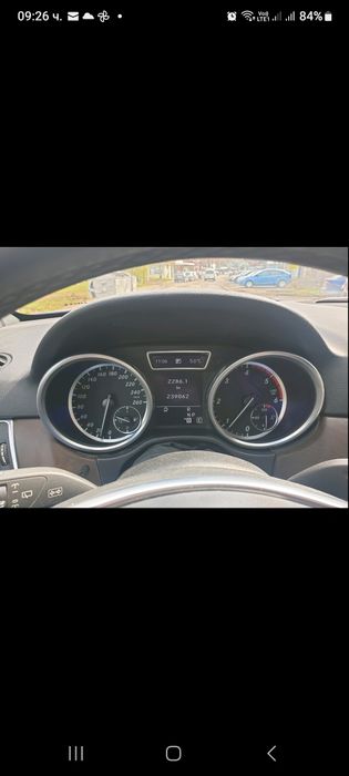 Километраж Ml 166 в километри