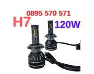 Мощни Led Лед Крушки Krushki H7 Х7 120W Canbus