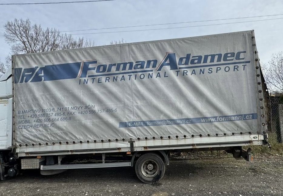 Vand prelata copertina 6,40L /2,50l / 2,70 H