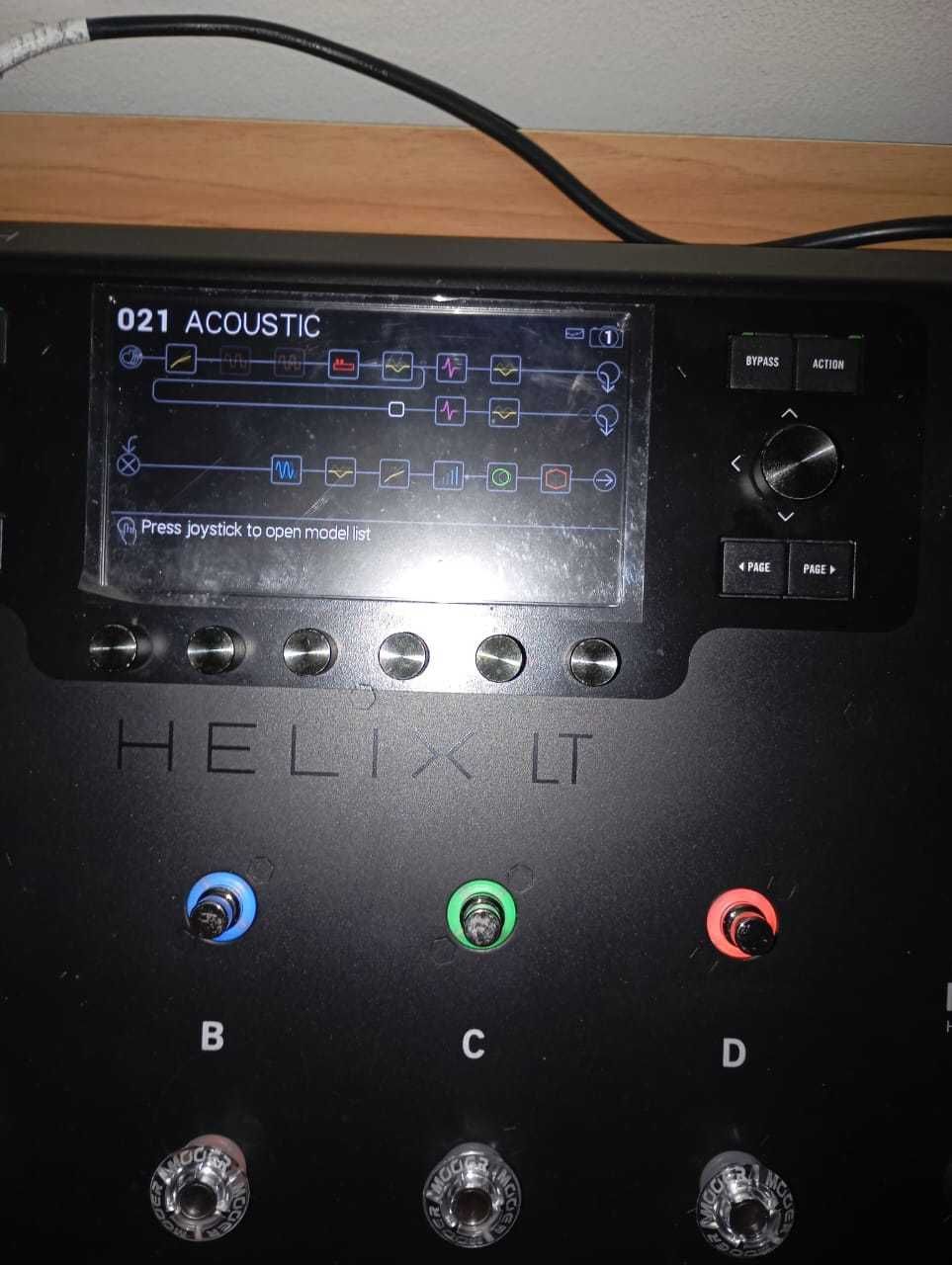 Гитарный процессор Helix LT, Line6
