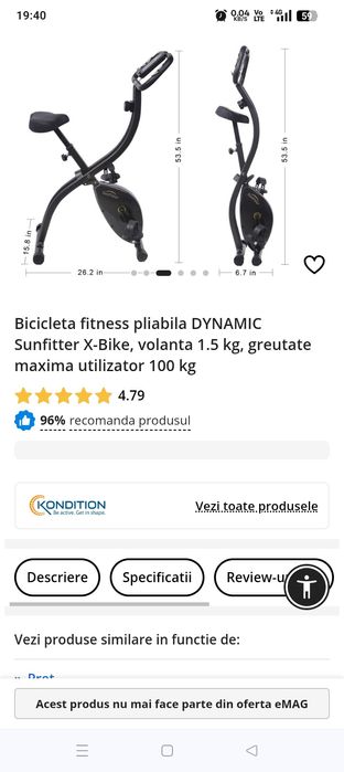 Bicicleta fitness