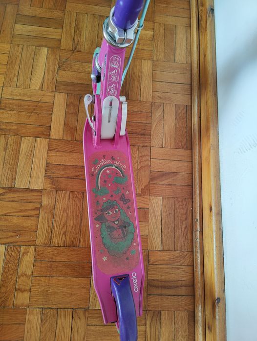 Trotinetă cu frână Play 5  - Roz
OXELO
Trotinetă cu frână Pla