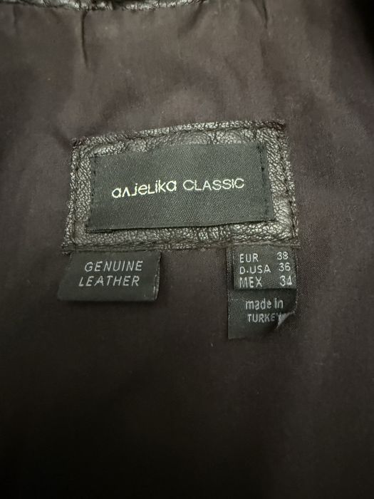 Geaca de piele originala - S