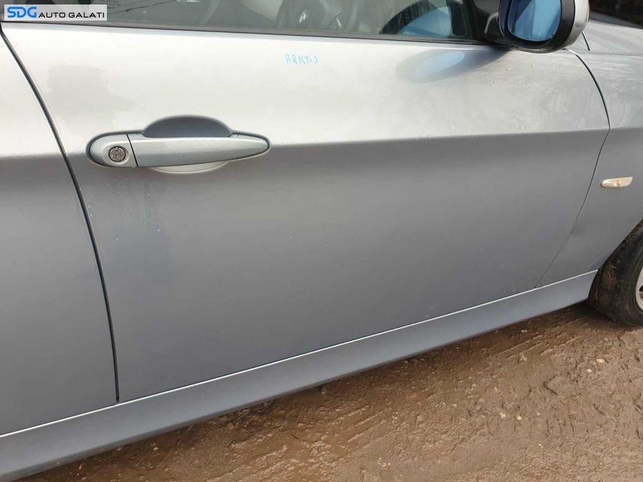 Usa Usi Portiera Portiere Dreapta Fata Dezechipata BMW Seria 3 E90 E91 2004 - 2011 Culoare A34 Arktis Metallic