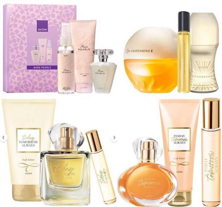 AVON - TTA Today,Far Away,Attraction,Premiere Luxe,Rare Pearls