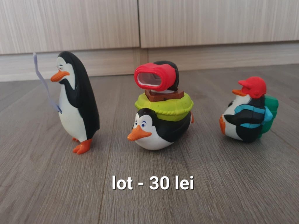 Loturi jucarii : pinguini , minioni , dragoni ,