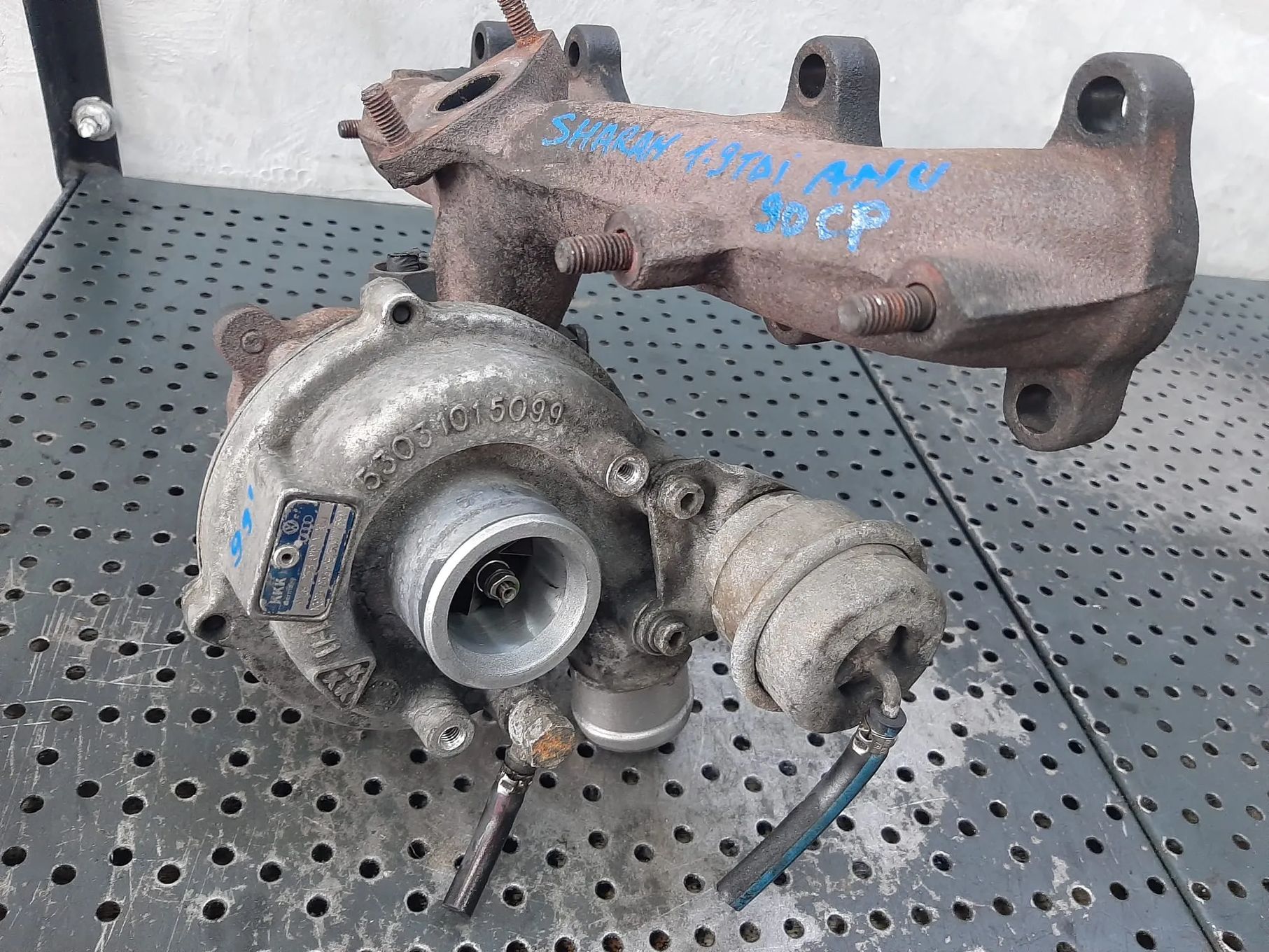 turbina 1.9 tdi anu 90 cp vw sharan 1999  028253019